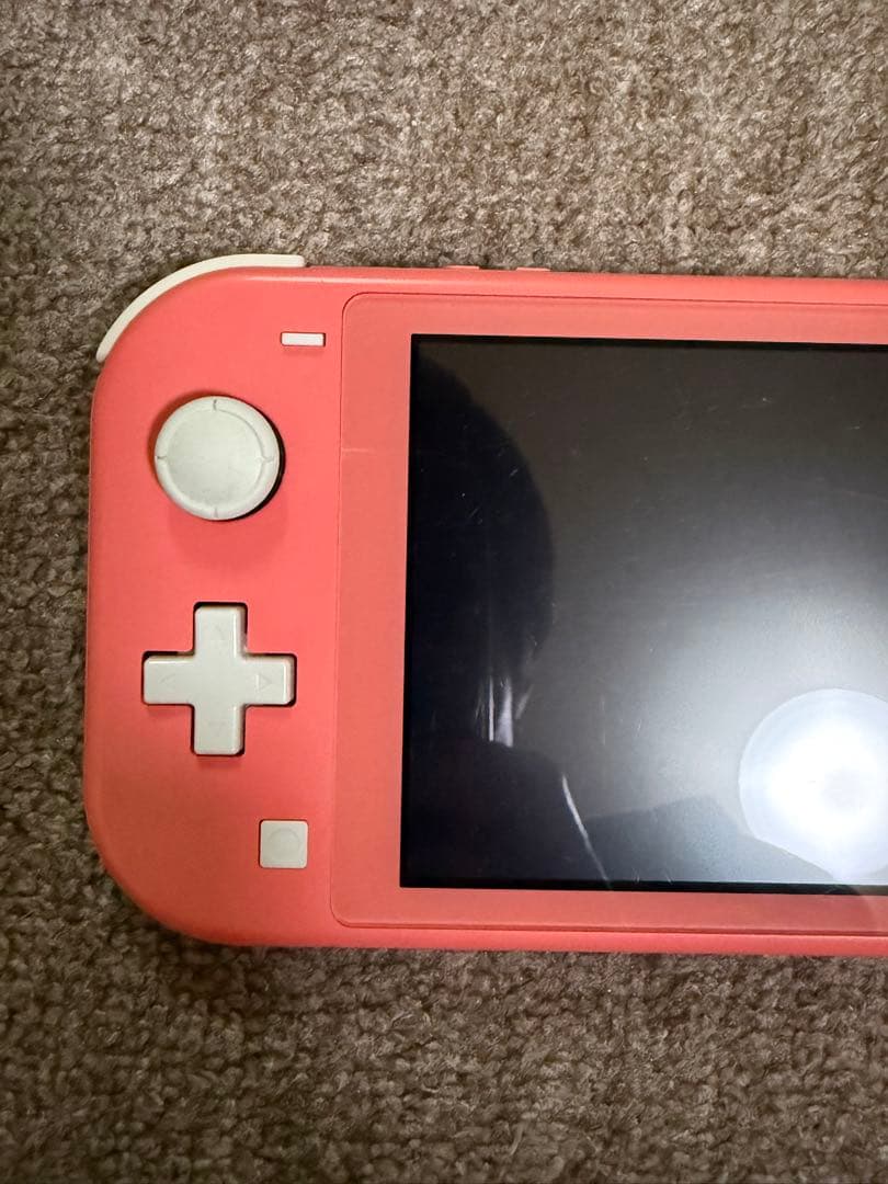 Nintendo Switch Lite コーラル 本体、キャリングケース付き