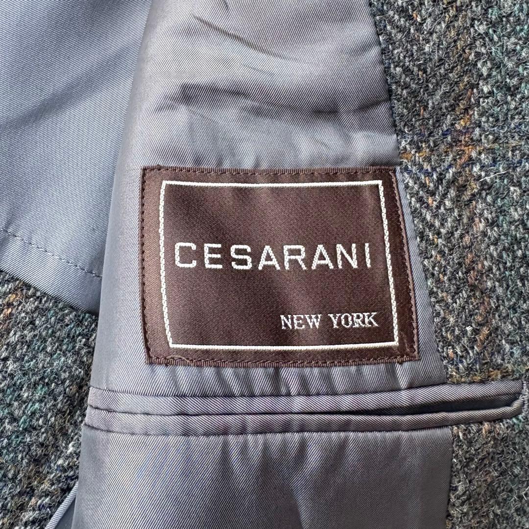 CESARANI セザラニ テーラードジャケット ツィード チェック