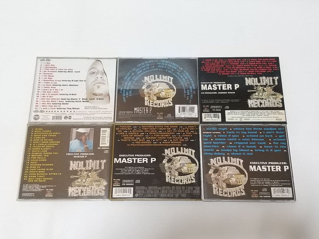 洋楽 No Limit Records S/T G-Funk G-Rap