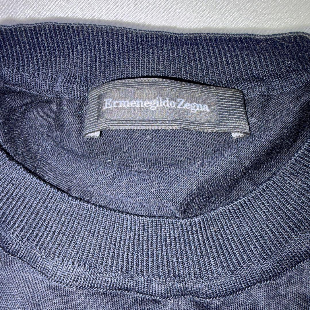 Ermenegildo Zegna ネイビー Tシャツ