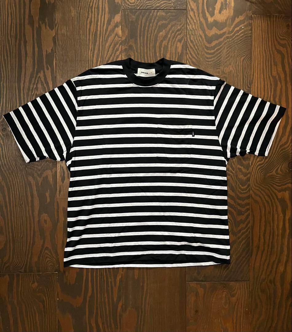 トップス everyone high gauge cotton border tee M
