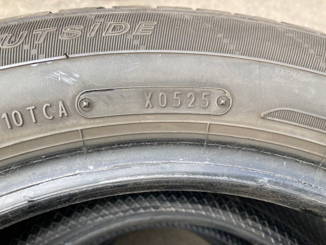 DUNLOP 185/60R15 25年製 夏タイヤ 【南-159 ②】