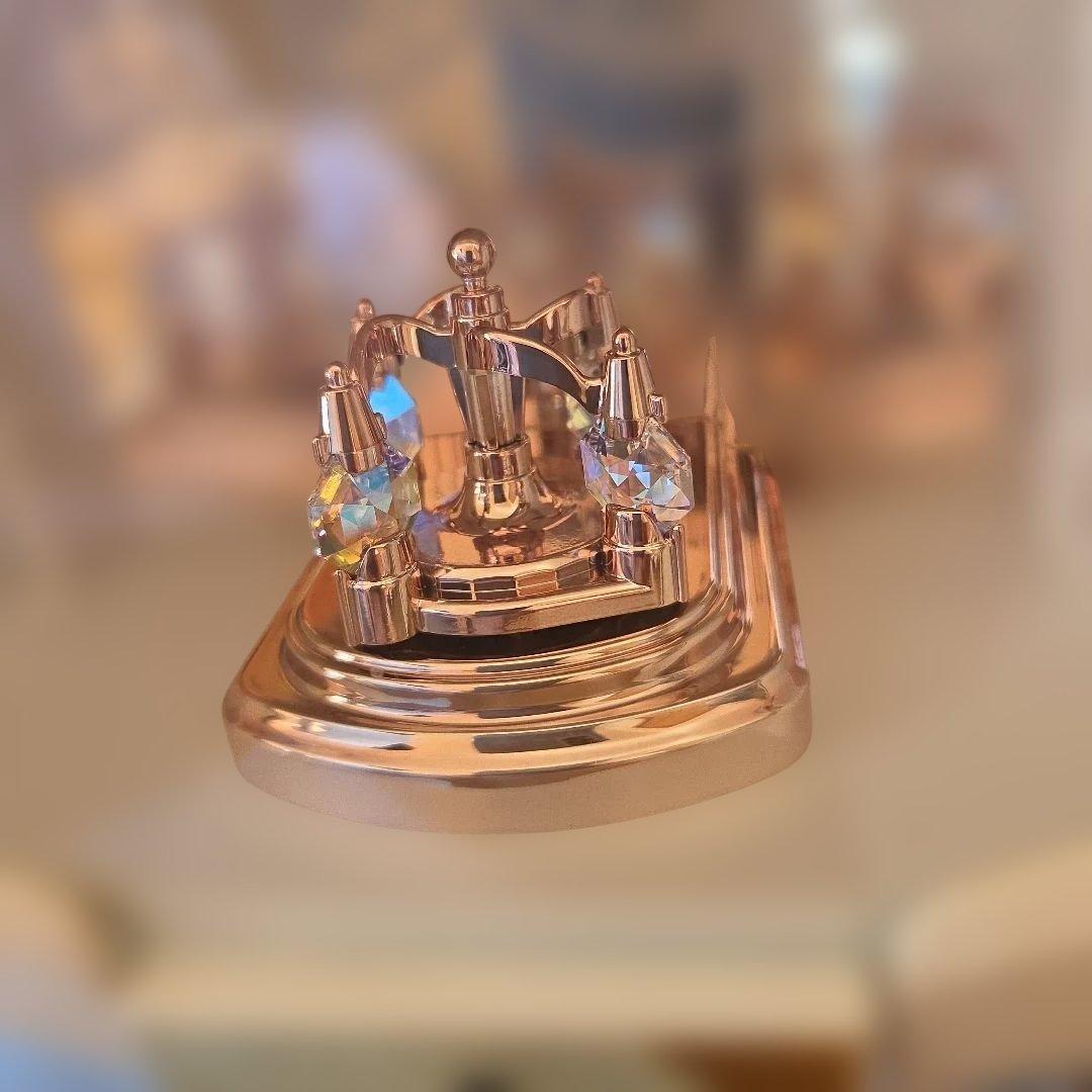 ジャンク品　Disney Time ミッキー・ドナルド 掛時計