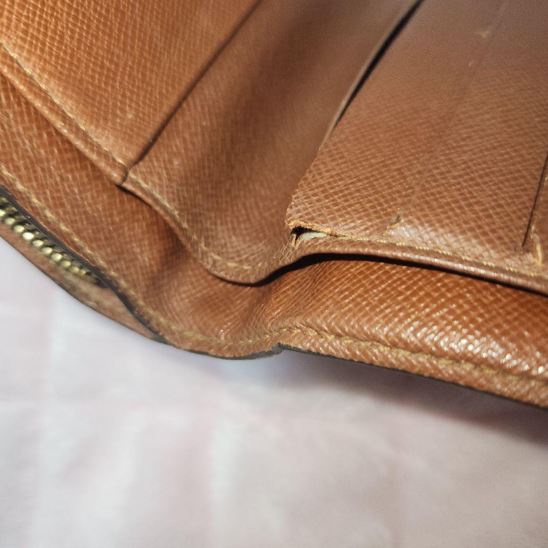 【正規品】VUITTON モノグラム コンパクトジップ 二つ折り 財布
