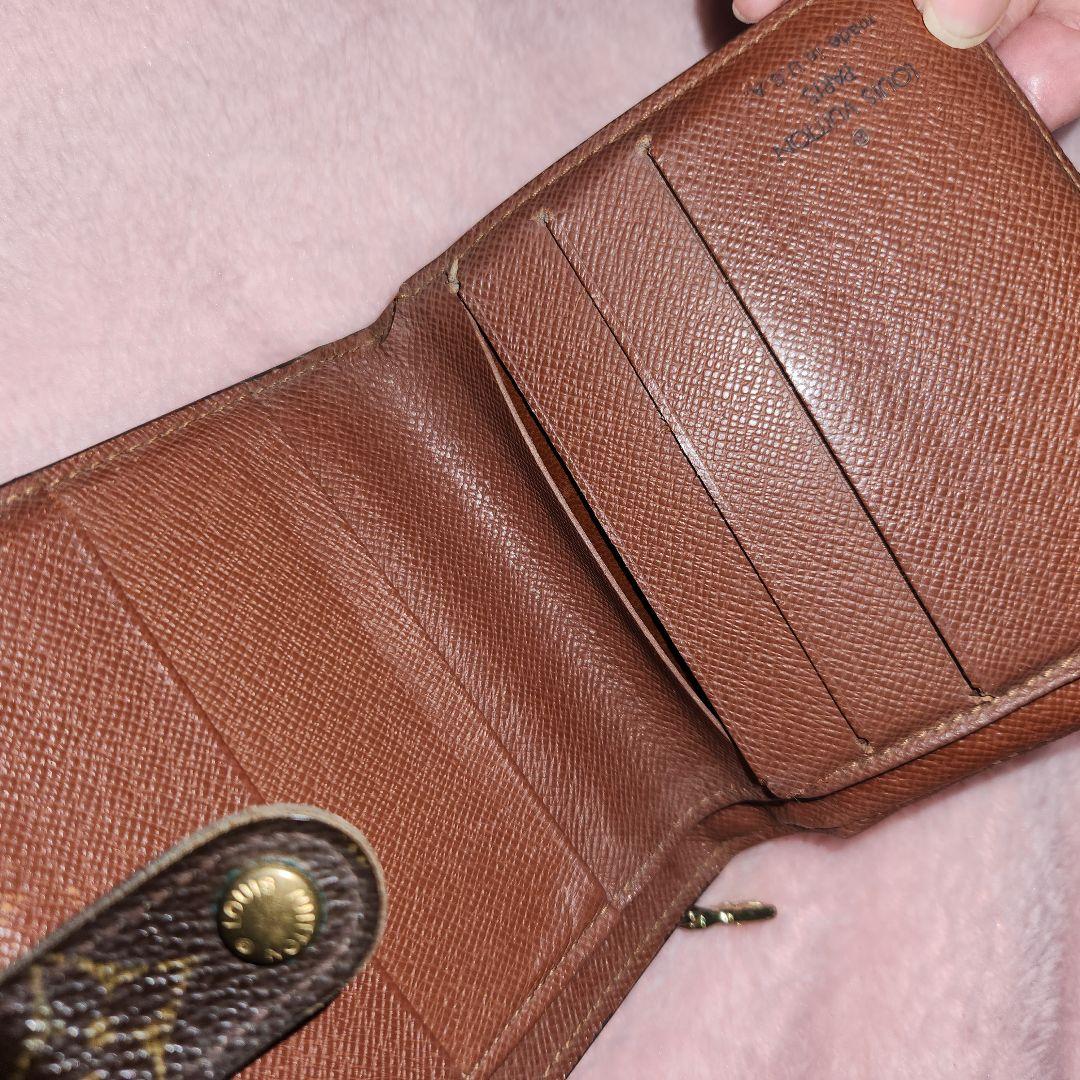 【正規品】VUITTON モノグラム コンパクトジップ 二つ折り 財布