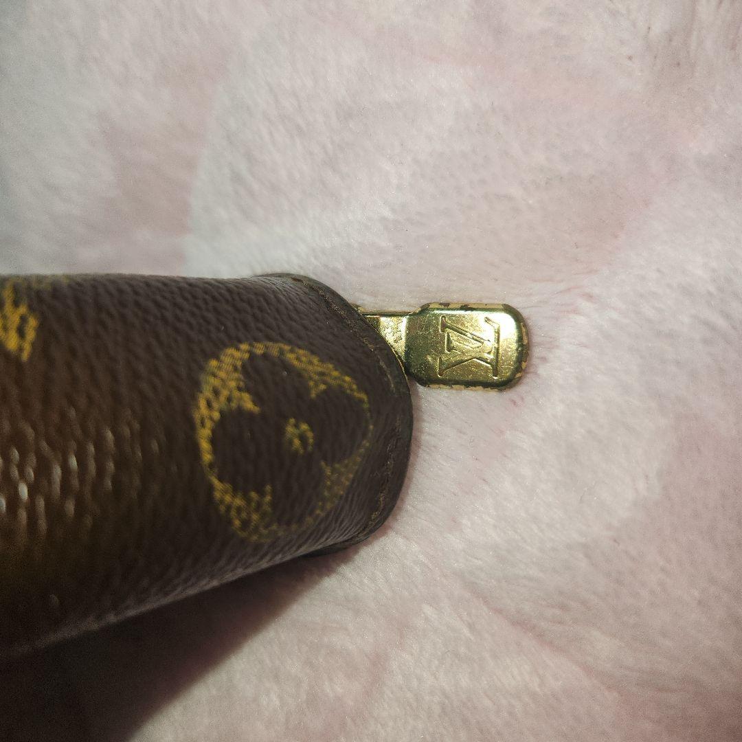 【正規品】VUITTON モノグラム コンパクトジップ 二つ折り 財布