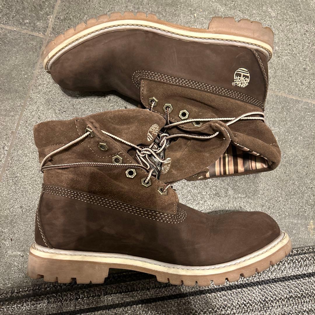 Timberland ブラウン ワークブーツ　3844R 6Wサイズ