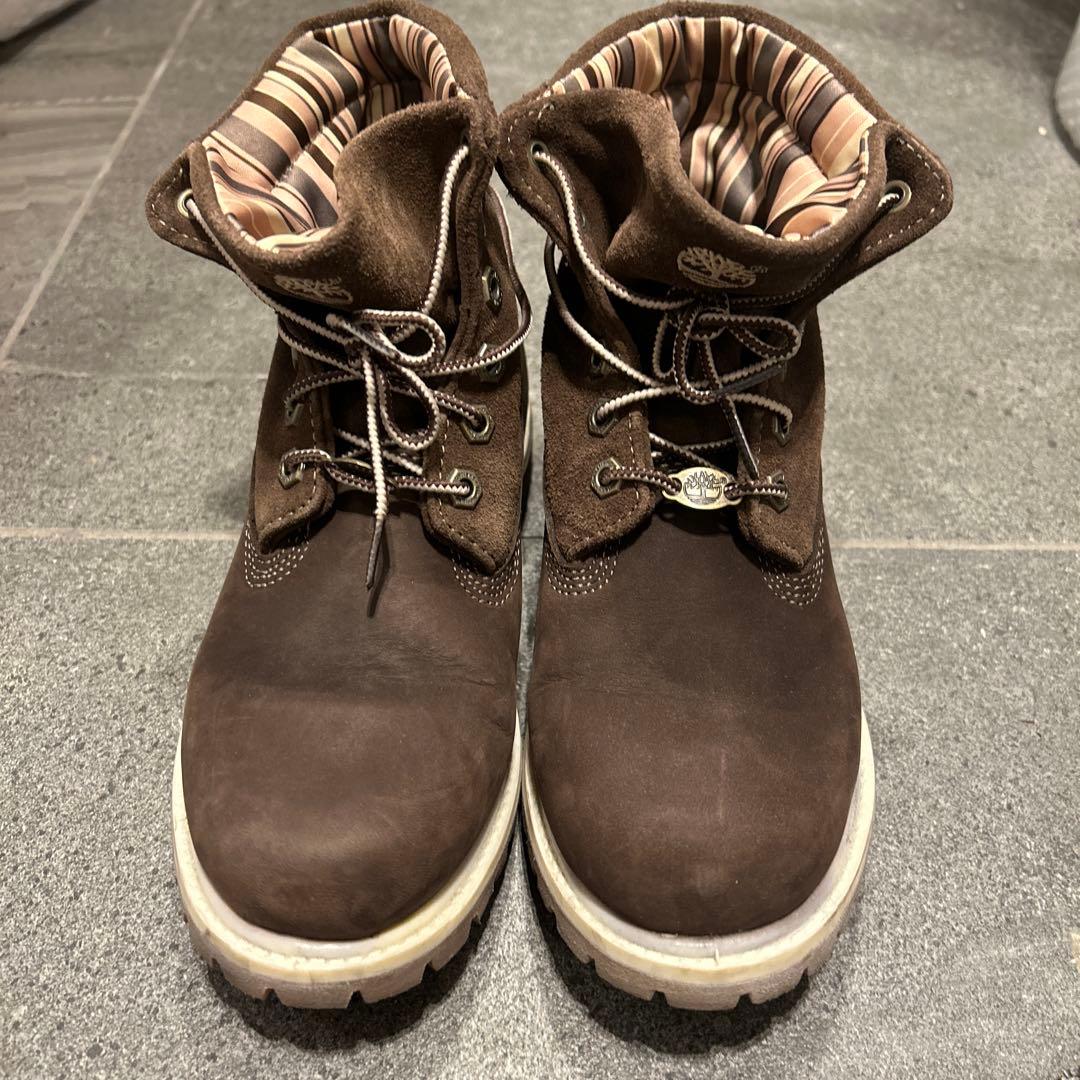 Timberland ブラウン ワークブーツ　3844R 6Wサイズ