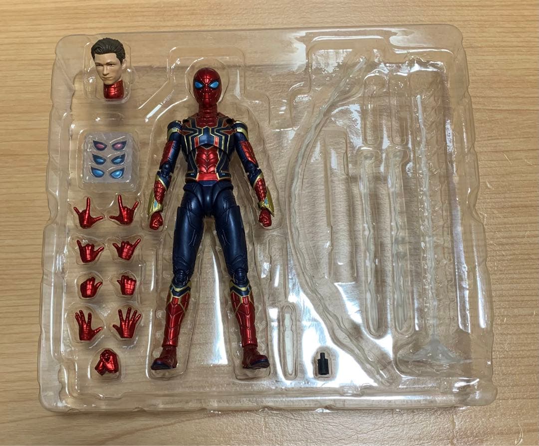 S.H.Figuarts アイアン・スパイダー 素顔パーツ付き