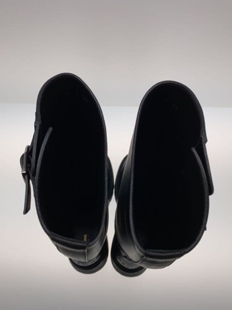 極美品 セリーヌ ローグブーツ 黒36.5