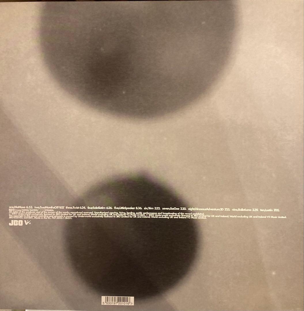 Underworld – A Hundred Days Off 2LP UK盤