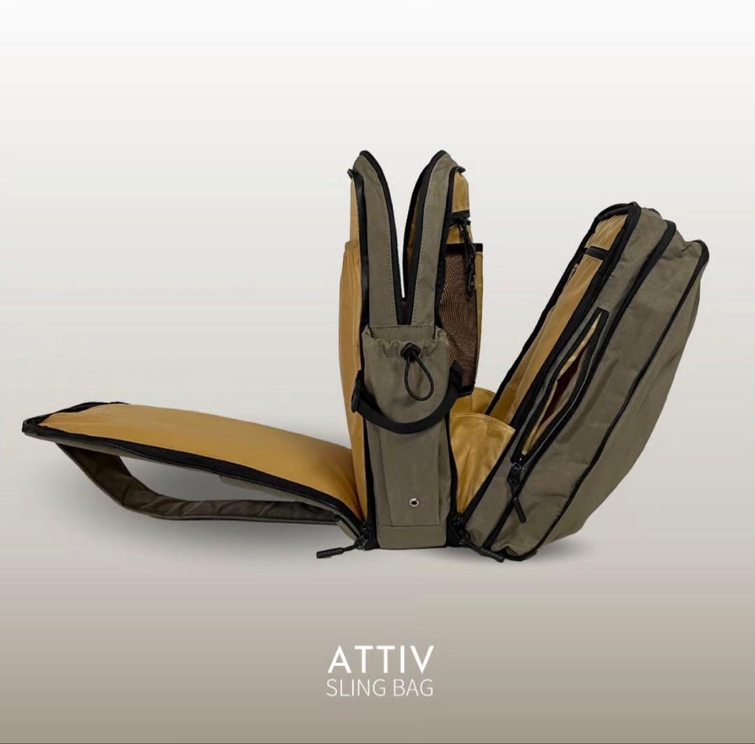 piuno 多機能スリングバッグ「ATTIV」