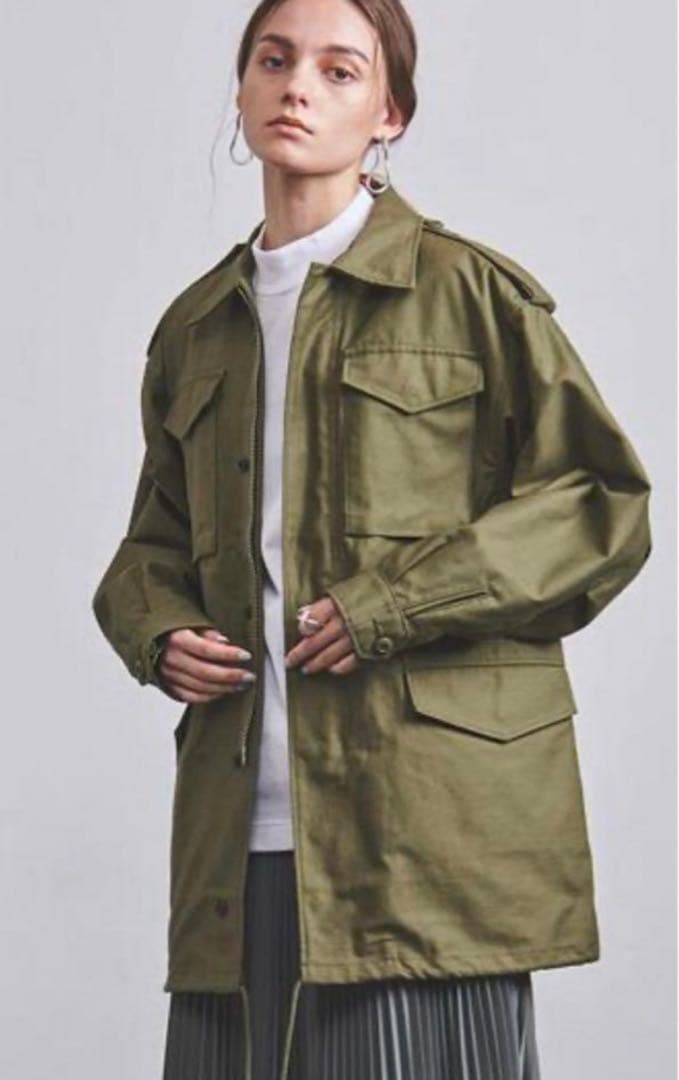 HYKE TYPE M-51 FIELD JACKET ジャケット カーキ