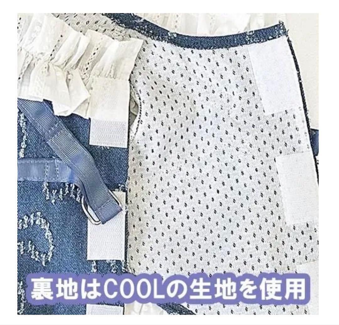 【値下対応中！】新品未使用godpiva COOLデニムハーネス リボン柄 S