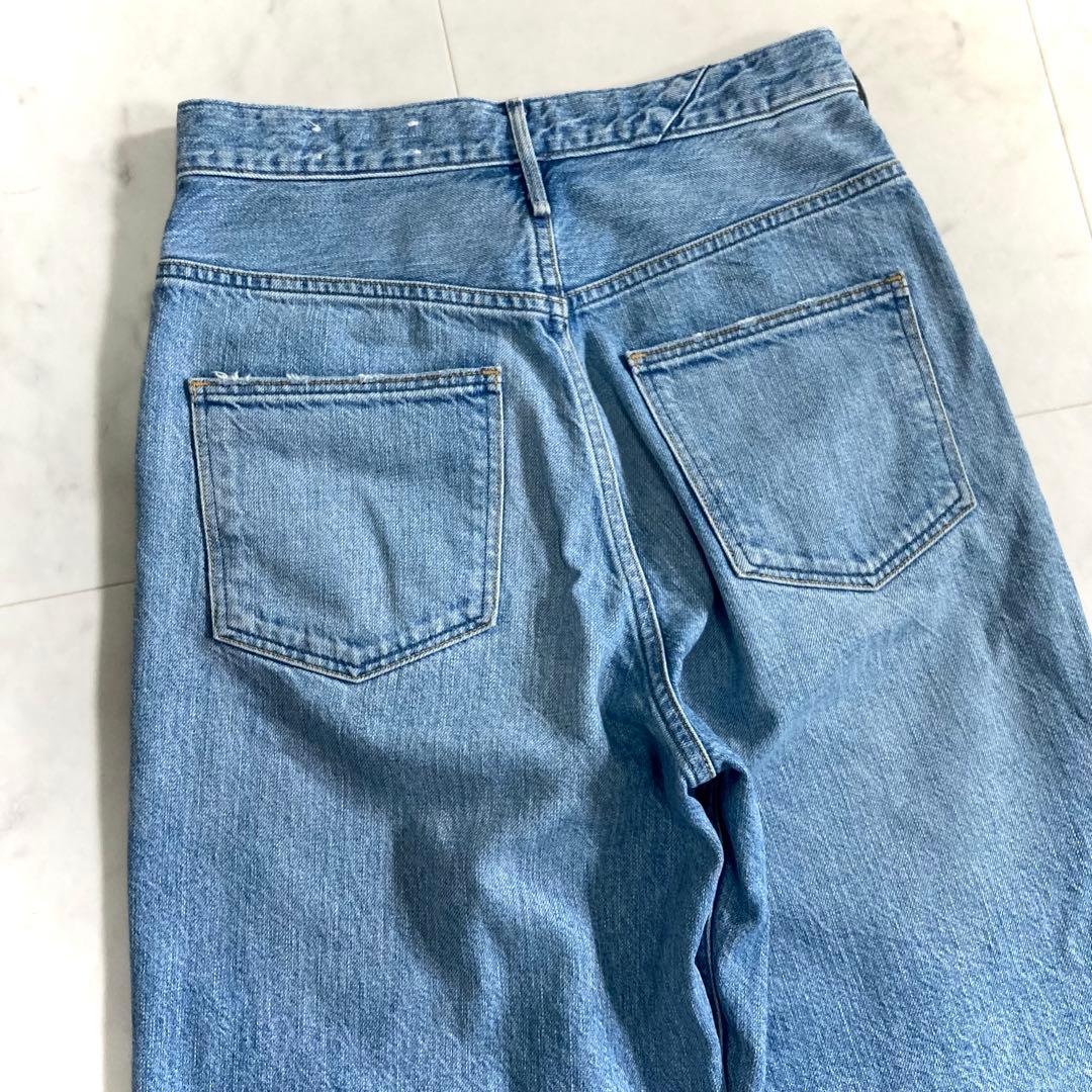 美品 アッパーハイツ 24SS THE NIECE ハイライズストレート