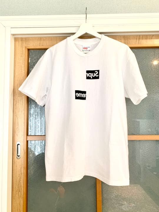 Split Box Logo Tee(SUPREME×GARCONS )