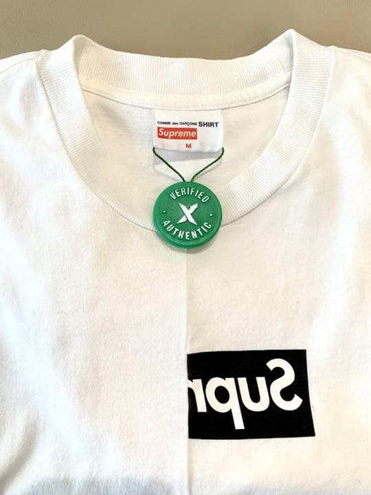 Split Box Logo Tee(SUPREME×GARCONS )