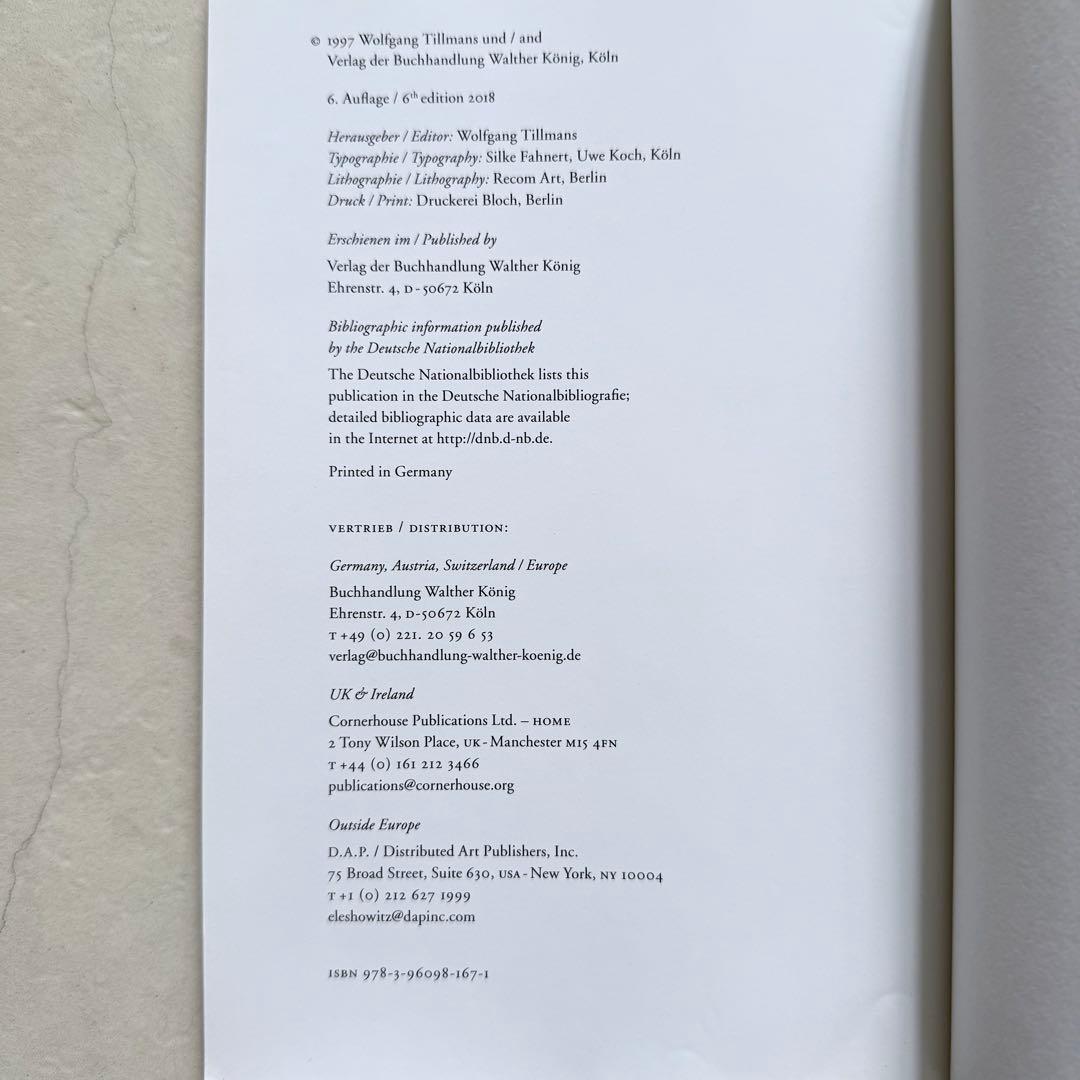 洋書 Wolfgang Tillmans Concorde