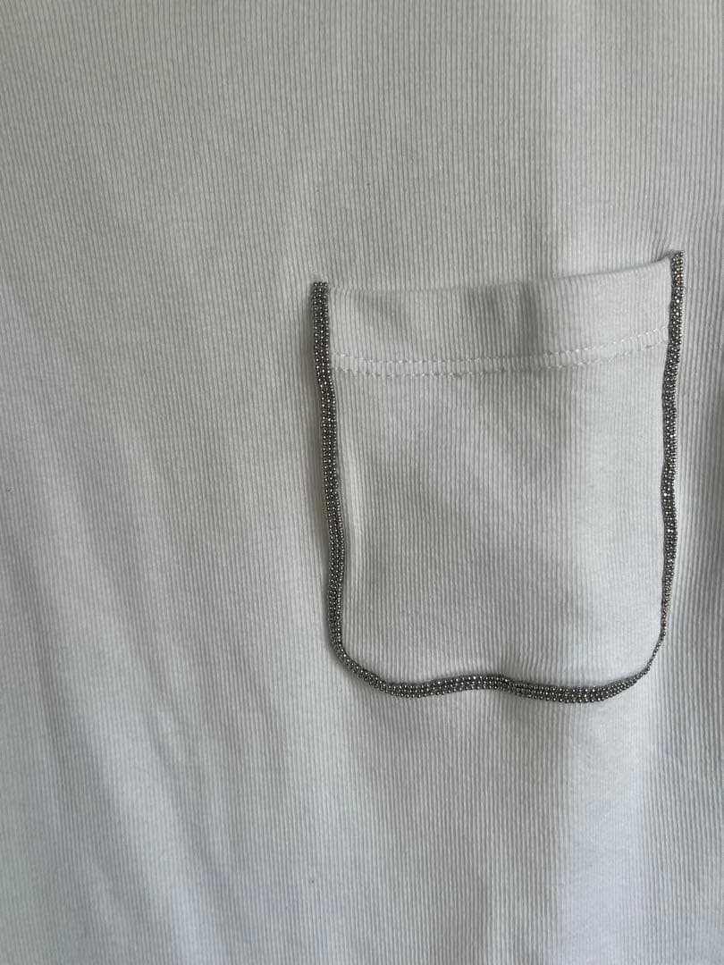 BRUNELLO CUCINELLI ホワイトTシャツ