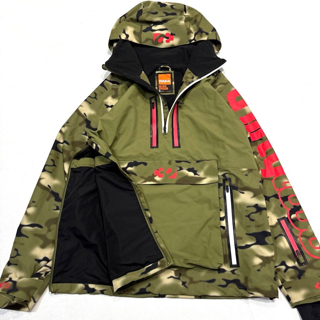 専用【極美品/XL】THIRTY TWO　スノボウェア　セットアップ　上下　カモ