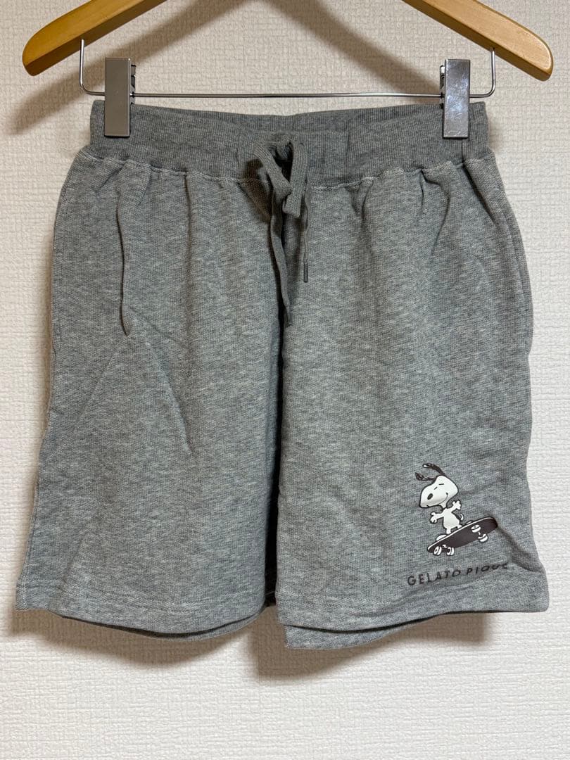 新品 ジェラートピケ＊スヌーピー＊プルオーバー+ショートパンツスウェット