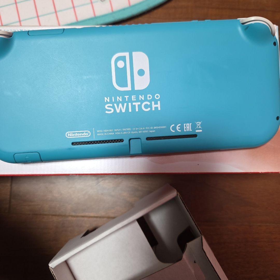 j*o様 Nintendo Switch Lite ターコイズ 充電器・箱付き