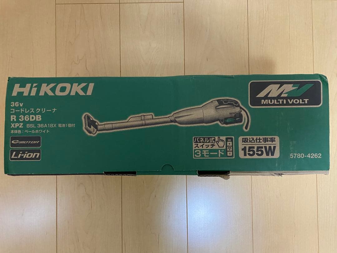 HiKOKI R36DB XPZマルチボルト36Vコードレスクリーナー
