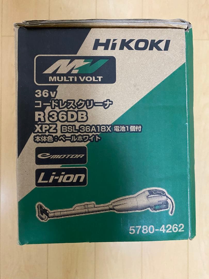 HiKOKI R36DB XPZマルチボルト36Vコードレスクリーナー