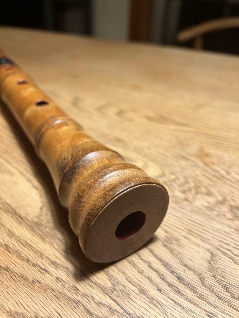 尺八　一尺八寸　和楽器　木管楽器　55cm 　　虚竹　琴古流　楓材