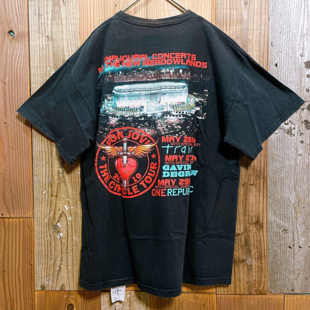 v*u様 KITH キス ボンジョヴィ ＢＯＮJOVI バンド Tシャツ プリン