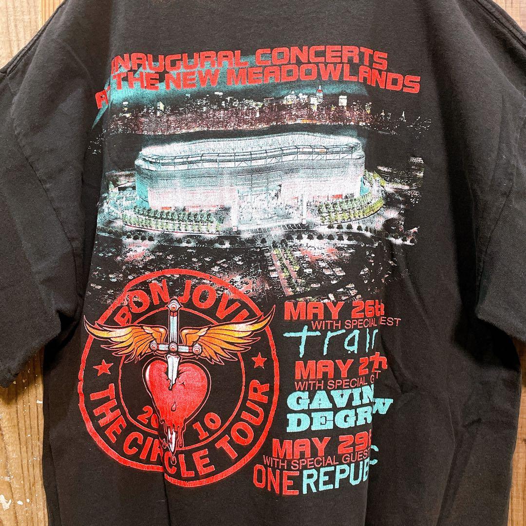 v*u様 KITH キス ボンジョヴィ ＢＯＮJOVI バンド Tシャツ プリン