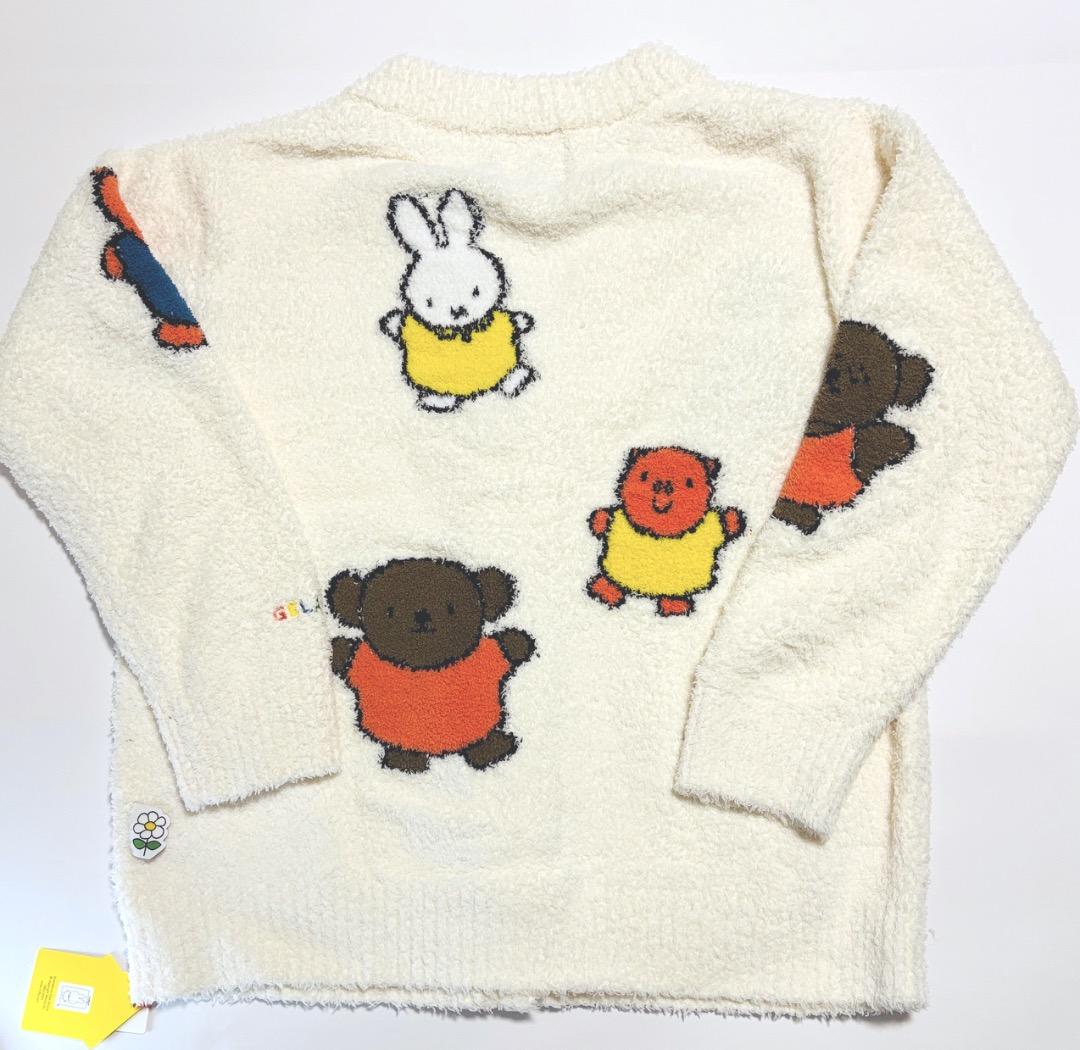 【新品】gelato pique ミッフィー ジャガードカーディガンS-M