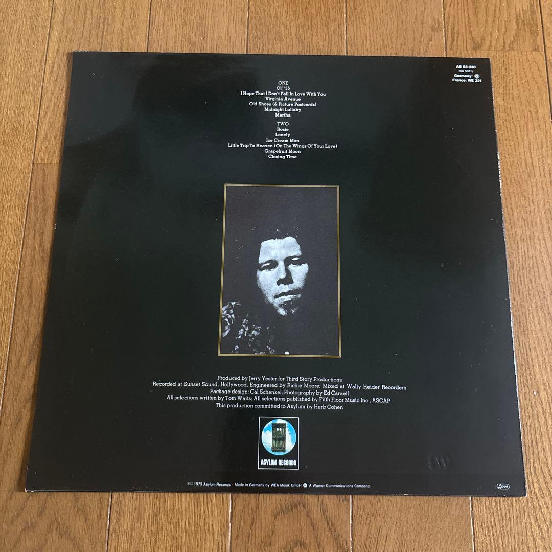 TOM WAITS CLOSING TIME レコード