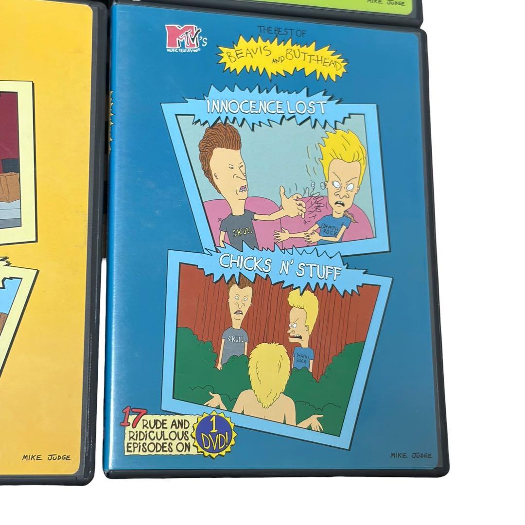 MTV ビーバス・アンド・バットヘッド DVD 4枚セット まとめて 北米版