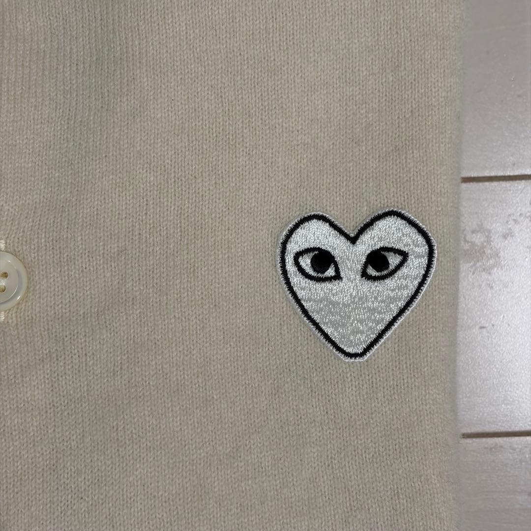 【COMMEdesGARCONS】PLAY/プレイカーディガン