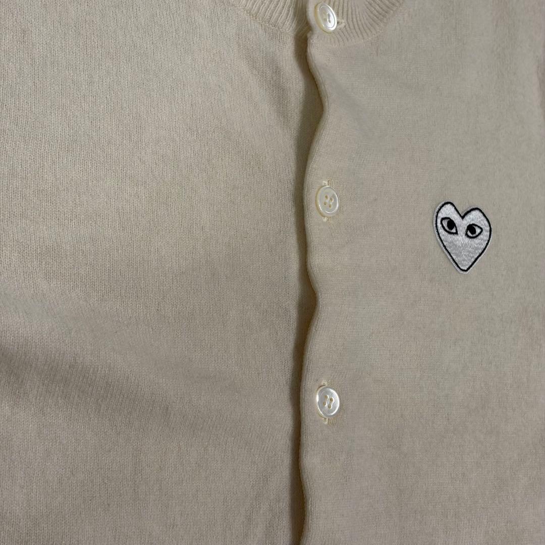 【COMMEdesGARCONS】PLAY/プレイカーディガン