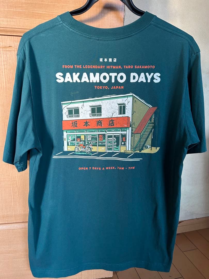 SAKAMOTO DAYS GU Tシャツ Lサイズ ⭐︎目黒蓮着用⭐︎