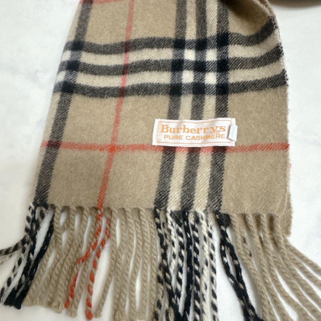 ✨バーバリー✨カシミヤ100% マフラー ノバチェック Burberrys