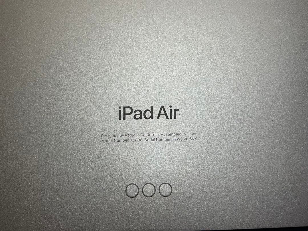 iPad Air M2 13インチ 128GB Wi-Fi