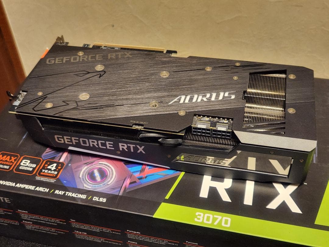 グラフィックボード・グラボ・ビデオカード AORUS GeForce RTX 3070 MASTER 8G