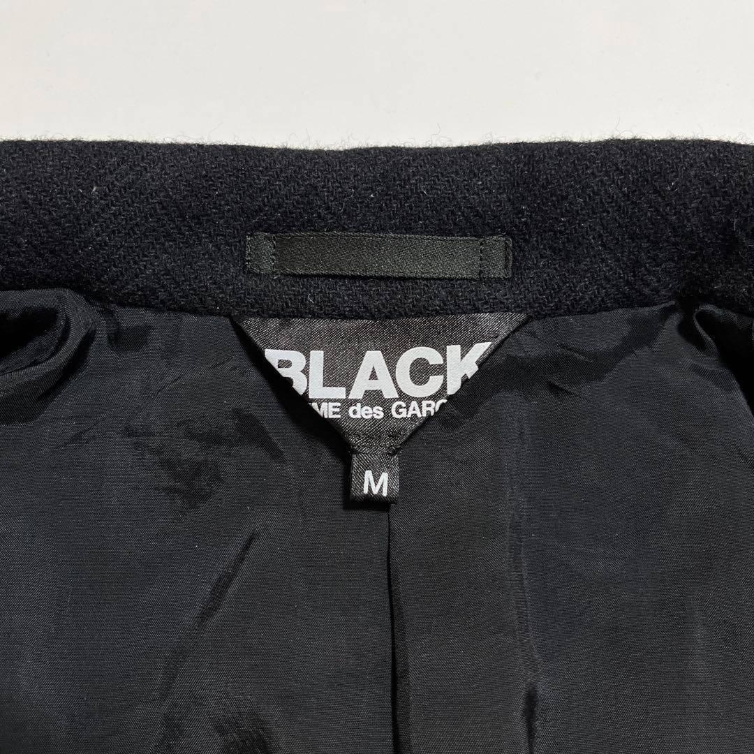 BLACK COMME des GARÇONS テーラードジャケット ブラック
