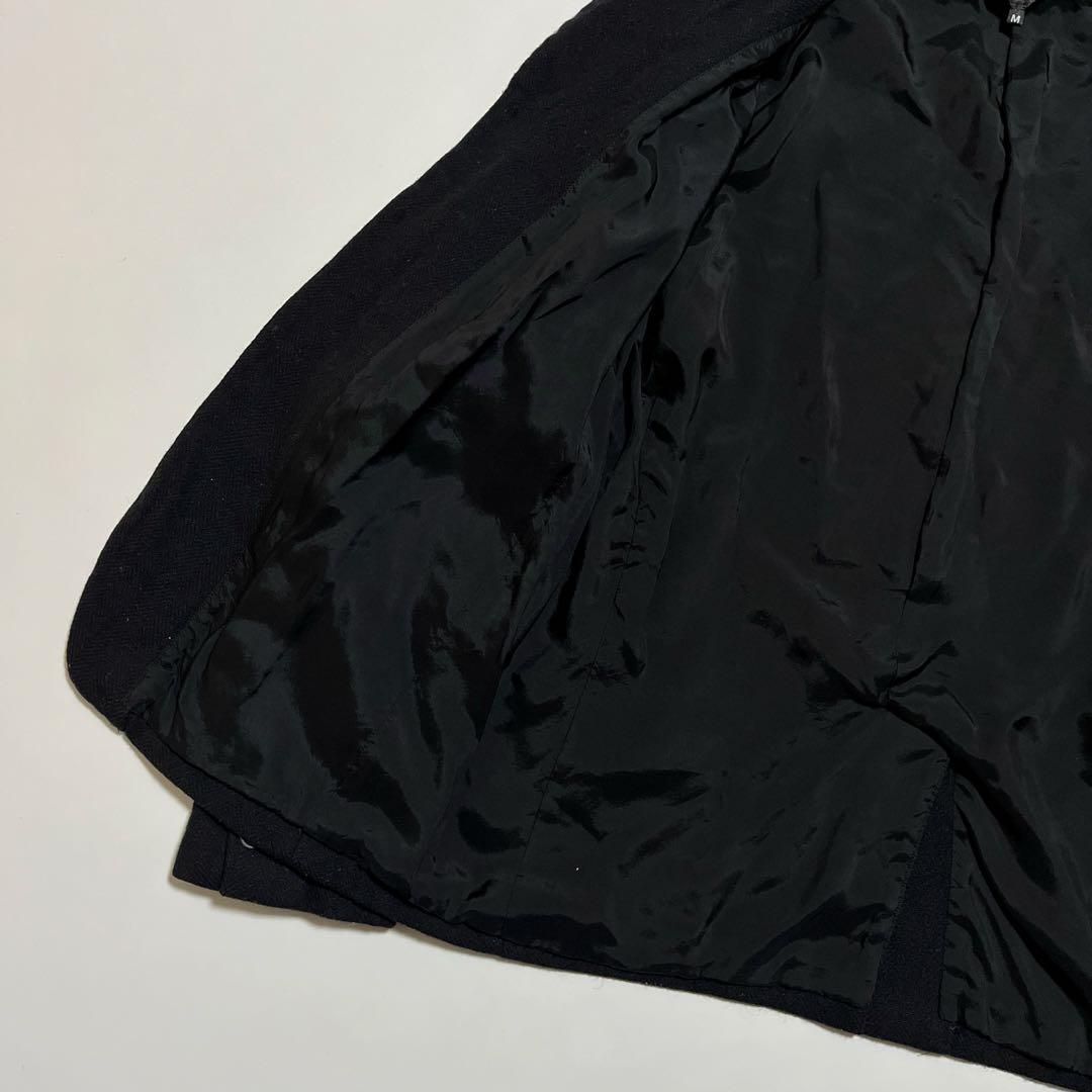 BLACK COMME des GARÇONS テーラードジャケット ブラック