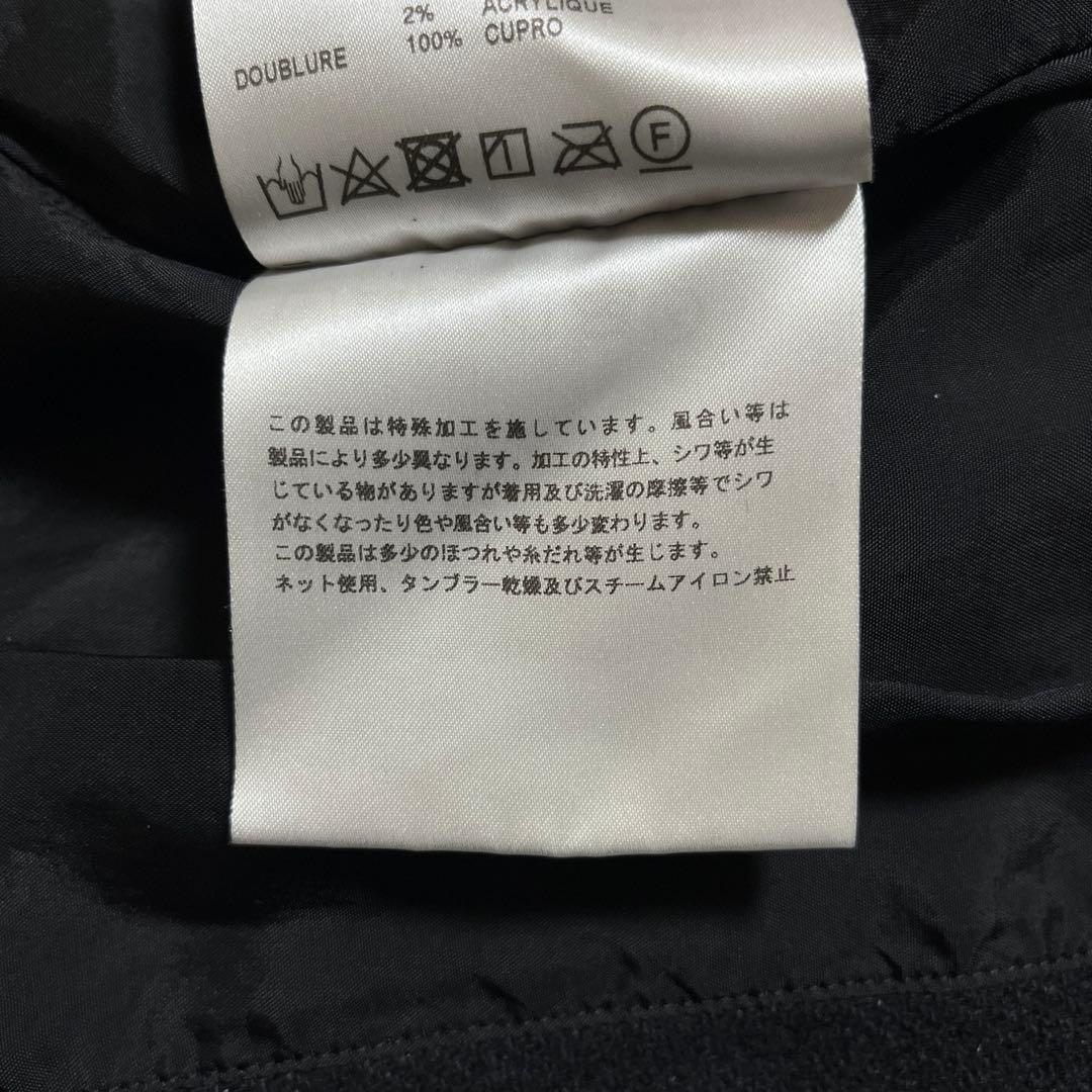 BLACK COMME des GARÇONS テーラードジャケット ブラック