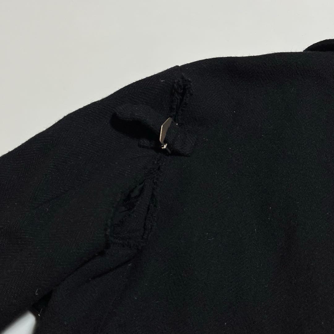 BLACK COMME des GARÇONS テーラードジャケット ブラック