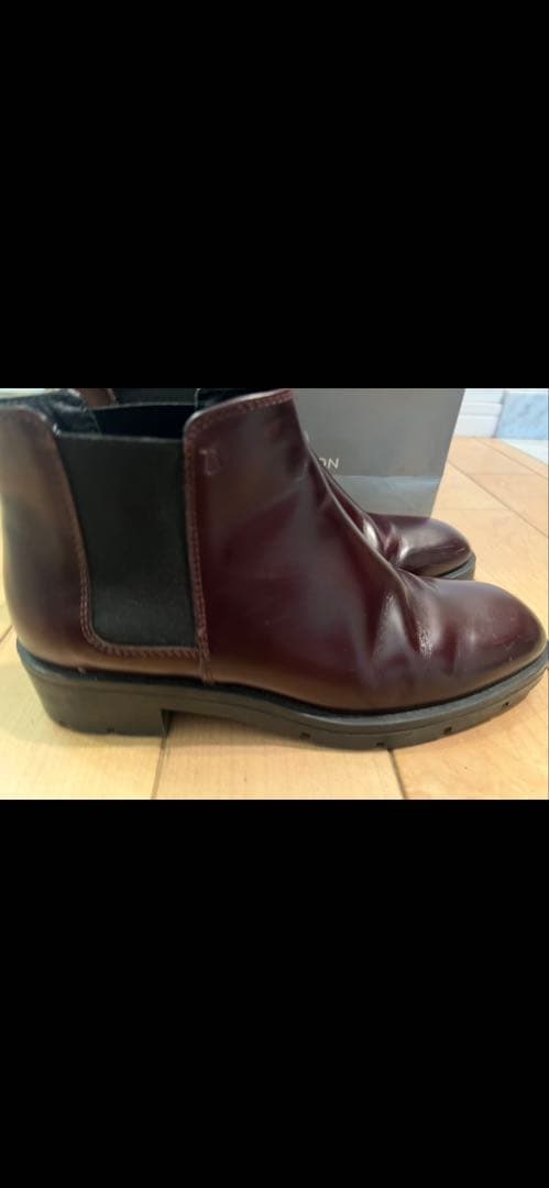 週末セール早いもの勝つTOD’S サイドゴアブーツ ダークブラウン 36.5
