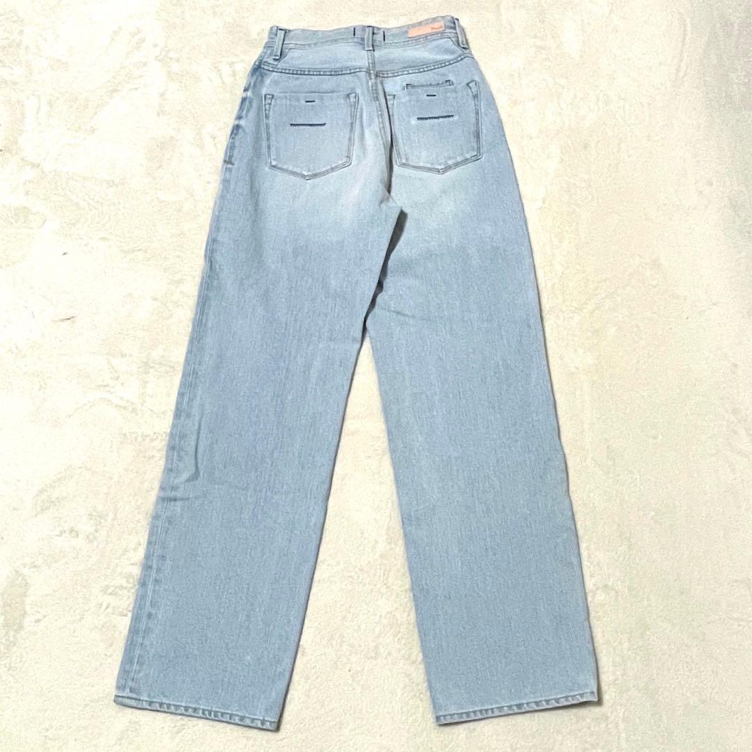 【極美品】 YANUK ヤヌーク LEA ボーイズストレートデニム 24