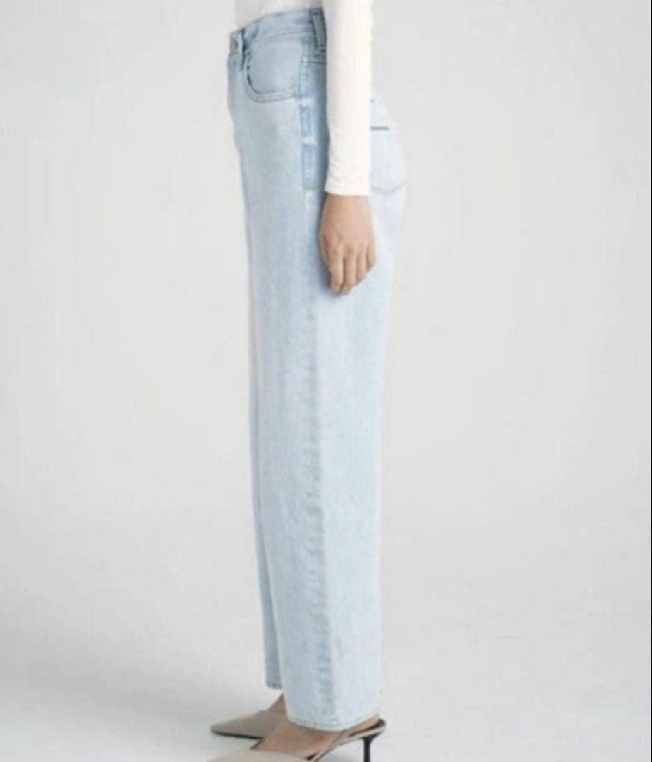 【極美品】 YANUK ヤヌーク LEA ボーイズストレートデニム 24