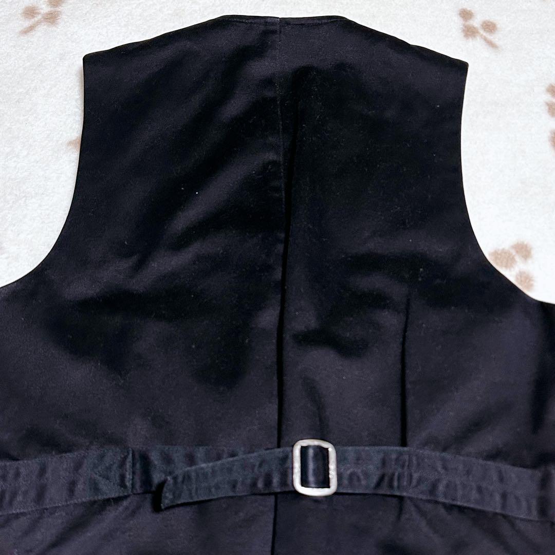 ポロバイラルフローレン ベスト ジレ ストライプ ボタン コットン 90s M