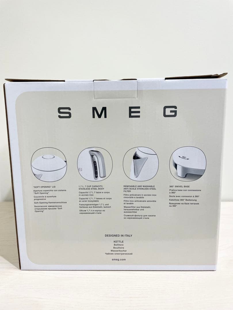 【chachamaru専用】SMEG スメッグ ケトル(マットホワイト)