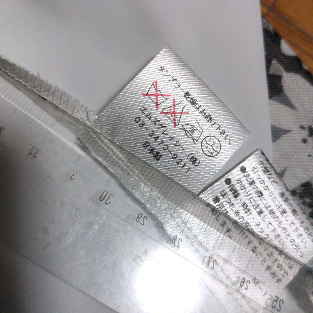 り。大人可愛いエムズグレーシー！花柄七分袖膝丈ワンピース